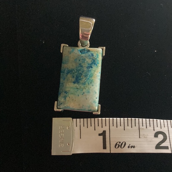 Turquoise Earrings and Pendant - Picture 9 of 11